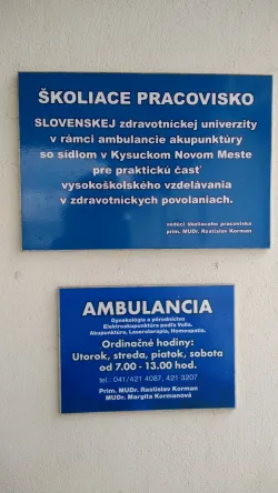 Fotografia miesta 4 od Gynekologicko-pôrodnícka ambulancia Akupunktúra s.r.o. - MUDr. Rastislav Korman