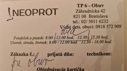 Fotografia miesta 8 od NEOPROT, spol. s r. o. - Výdajňa ortopedickoprotetických zdravotníckych pomôcok - Bratislava