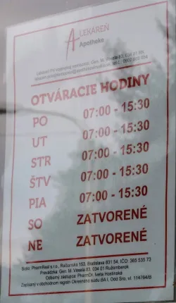 Fotografia miesta 2 od Lekáreň Mojalekareň - Lekáreň Jantár, s.r.o. - PharmDr. Iveta Hostinská
