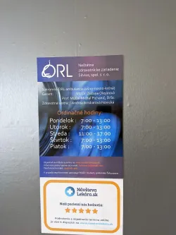 Fotografia miesta 1 od ORL ambulancia - úšná,nosná,krčná - MUDr. Zuzana Olejárová, (Sylvius s.r.o.)