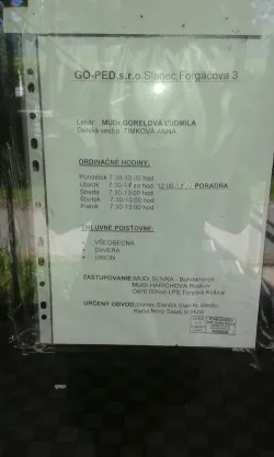 Fotografia miesta 9 od Všeobecná ambulancia pre deti a dorast - MUDr. Ľudmila Gorelová