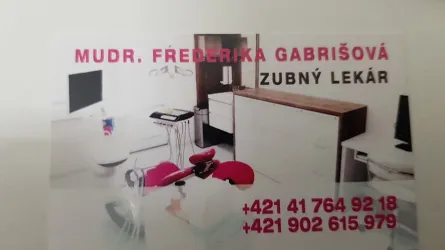 Fotografia miesta 2 od Ambulancia zubného lekárstva - MUDr. Frederika Gabrišová