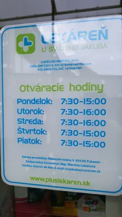 Fotografia miesta 5 od Lekáreň U Svätého Jakuba - Mgr. Martina Lukáčová