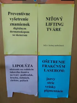 Fotografia miesta 1 od Dermatovenerologická ambulancia -	MUDr. Hlavatá Mária,Dermoestetika, s.r.o.