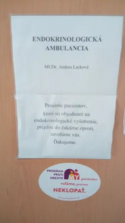 Fotografia miesta 1 od Endokrinologická ambulancia - JAL, s.r.o., MUDr. Andrea Lacková