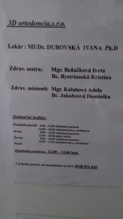Fotografia miesta 3 od Ambulancia čeľustnej ortopédie - a-dent, s.r.o., MUDr. Ivana Dubovská