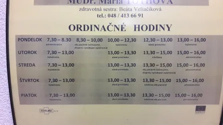Fotografia miesta 1 od Všeobecná ambulancia pre dospelých - 	MUDr. Mária Tóthová