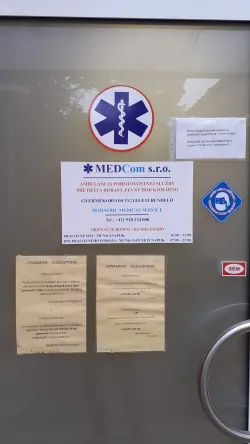 Fotografia miesta 1 od Ambulantná pohotovostná služba pre deti a dorast, Komárno, (MEDCom s.r.o.)