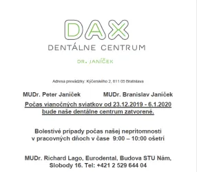 Fotografia miesta 8 od Ambulancia zubného lekárstva, MUDr. Branislav Janíček, (Dr. Janíček, s.r.o.)