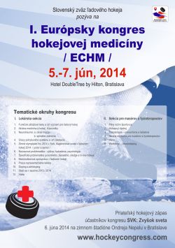 Poprední odborníci hokejovej medicíny do Bratislavy