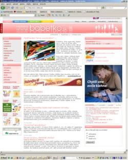 Najväčší slovenský internetový denník pre rodičov, www.rodinka.sk 