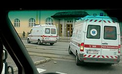 V uliciach Trnavy húkali cvičné sirény rýchlej zdravotníckej pomoci