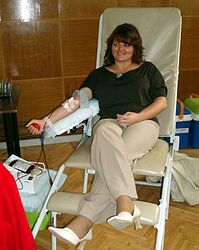 Darcov krvi prišli podporiť aj kežmarskí hokejisti