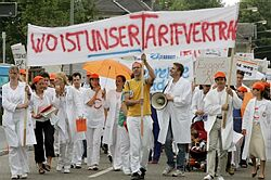 Štrajk lekárov z regionálnych nemocníc v Nemecku sa šíri ďalej