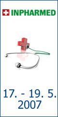 Výstavy INPHARMED a NON-HANDICAP 17. - 19. mája 2007 v Inchebe