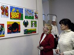 Onkologicky choré deti kreslili "Kúsok šťastia"