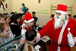 Malí pacienti detskej psychiatrie v Košiciach oslávili Mikuláša v predstihu