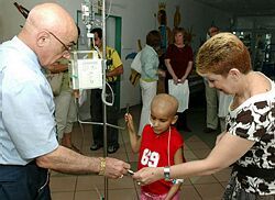 Dr. Nona Kuchina dodala onkologickým pacientom detskej nemocnice svoje produkty